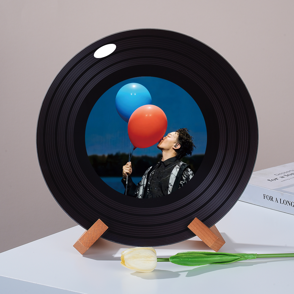 陈奕迅可定制黑胶唱片桌面摆件个性创意生日礼品礼物nfc音乐墙