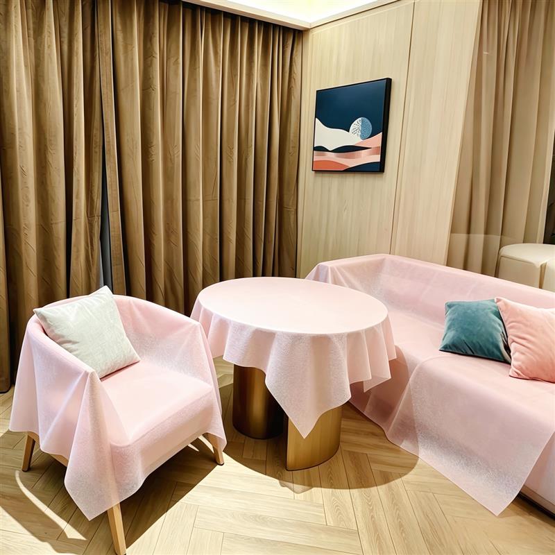 酒店隔脏垫一次性隔脏膜旅行沙发桌子椅子垫加厚防水防污隔脏膜布