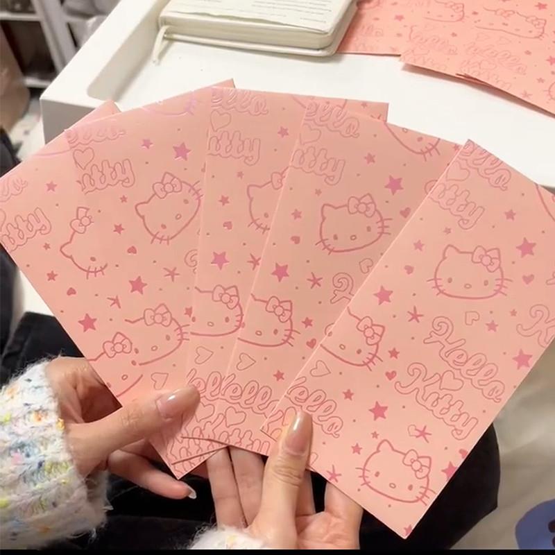 hellokitty新年红包2024新款Hello利是封烫金卡通可爱烫金红包 节庆用品/礼品 红包/利是封 原图主图