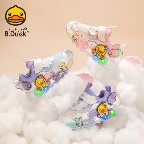 b.duck轻便透气男女童运动鞋