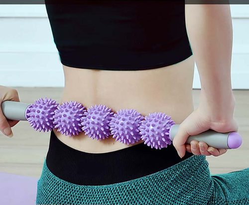 家用健身腿部肌肉放松按摩弹力棒