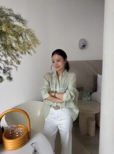 防晒衬衣翻领休闲麻料衬衫 薄款 上衣女 BF正品 欧洲站2026年春夏新款