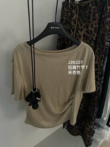 欧洲站2026年夏季新款Big Family正品套头圆领短袖T恤宽松上衣女