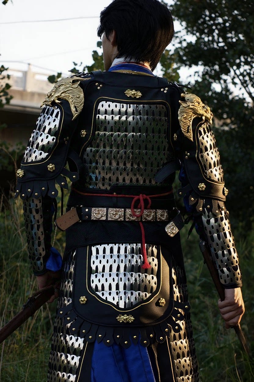 道具金甲将军扎甲中国铠甲古代甲胄炼铠百炼战甲汉服古风演出网红