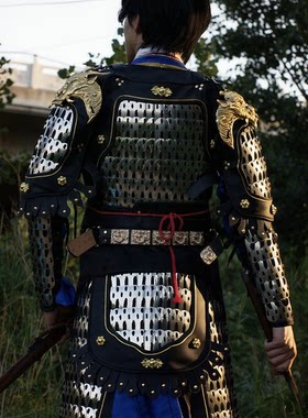 道具金甲将军扎甲中国铠甲古代甲胄炼铠百炼战甲汉服古风演出网红