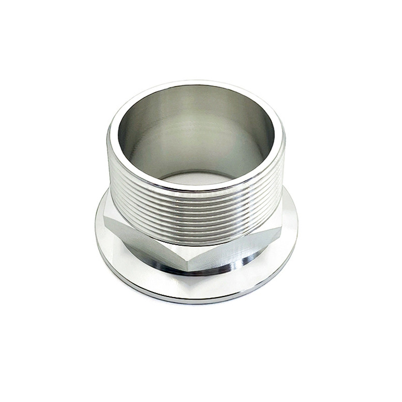 外丝接头管接头六分KF转50转一寸二外螺纹直活接螺帽转换底座定制