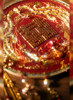 结婚手工法式刺绣喜扇凤凰流苏古风团扇新娘备婚团扇diy材料包