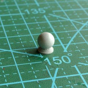 1:64挡车石球墩子路障车模型室外公路街道旁场景配件缩微道具摆件