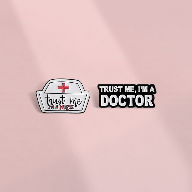 护士帽胸针医学护士帽医学生徽章挂饰百搭白大褂护士医生礼物