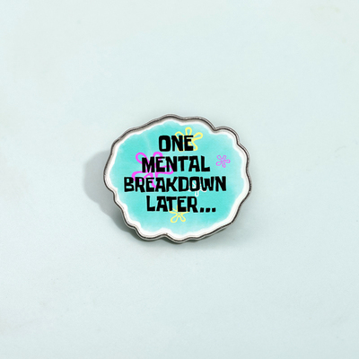 后来的一次精神崩溃胸针