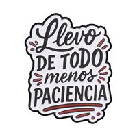 ins Pink Spanish slang metal brooch, Latin American gossip, funny and quirky girl backpack decoration thumbnail 5