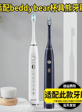 适配韩国杯具熊电动牙刷头卡通beddy bear儿童软毛成人清洁替换头