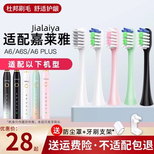 适配福派FUPAI/嘉莱雅Jialaiya-A6S+PLUS/ZR泽柔通用电动牙刷头