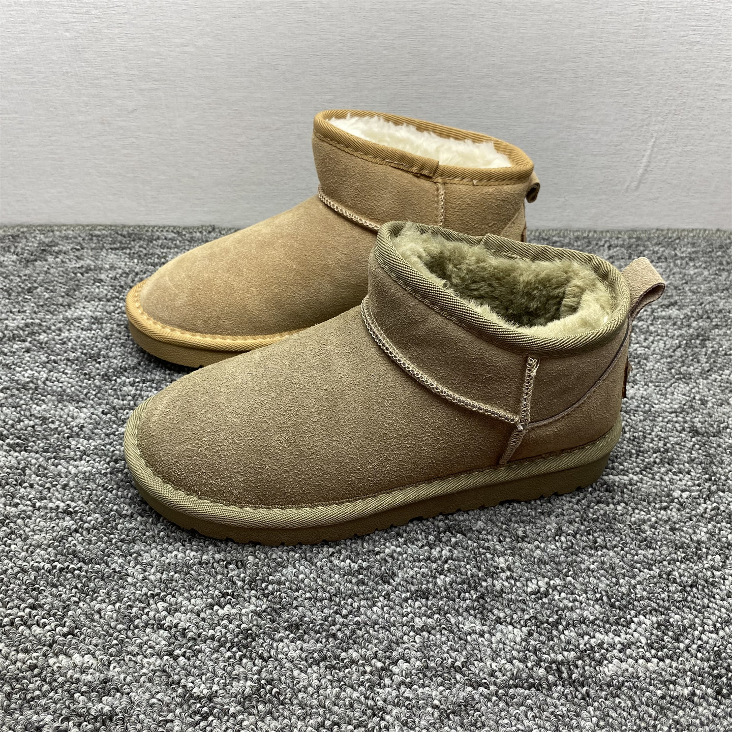 真皮雪地靴女冬季加绒加厚棉鞋