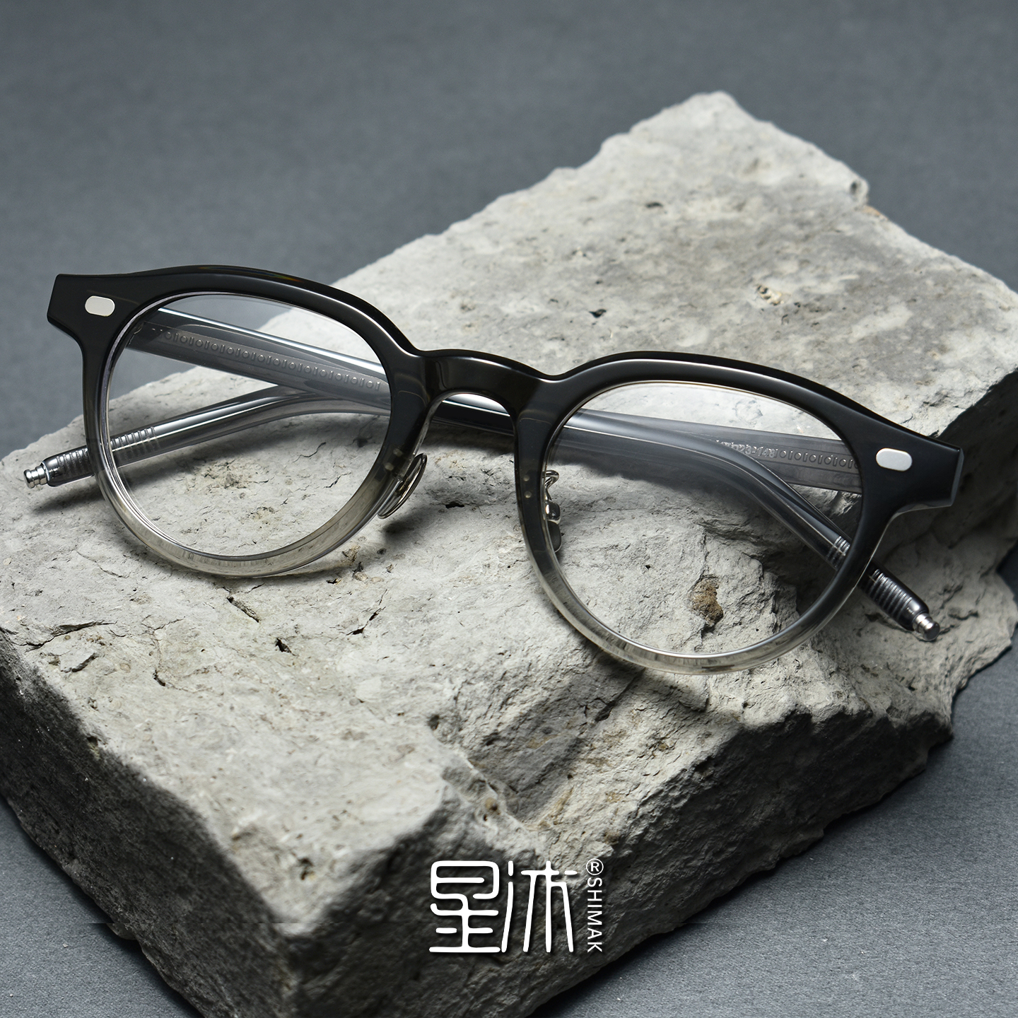 手造复古板材眼镜框男女文艺方形近视美式方形舒适全框防蓝光可配