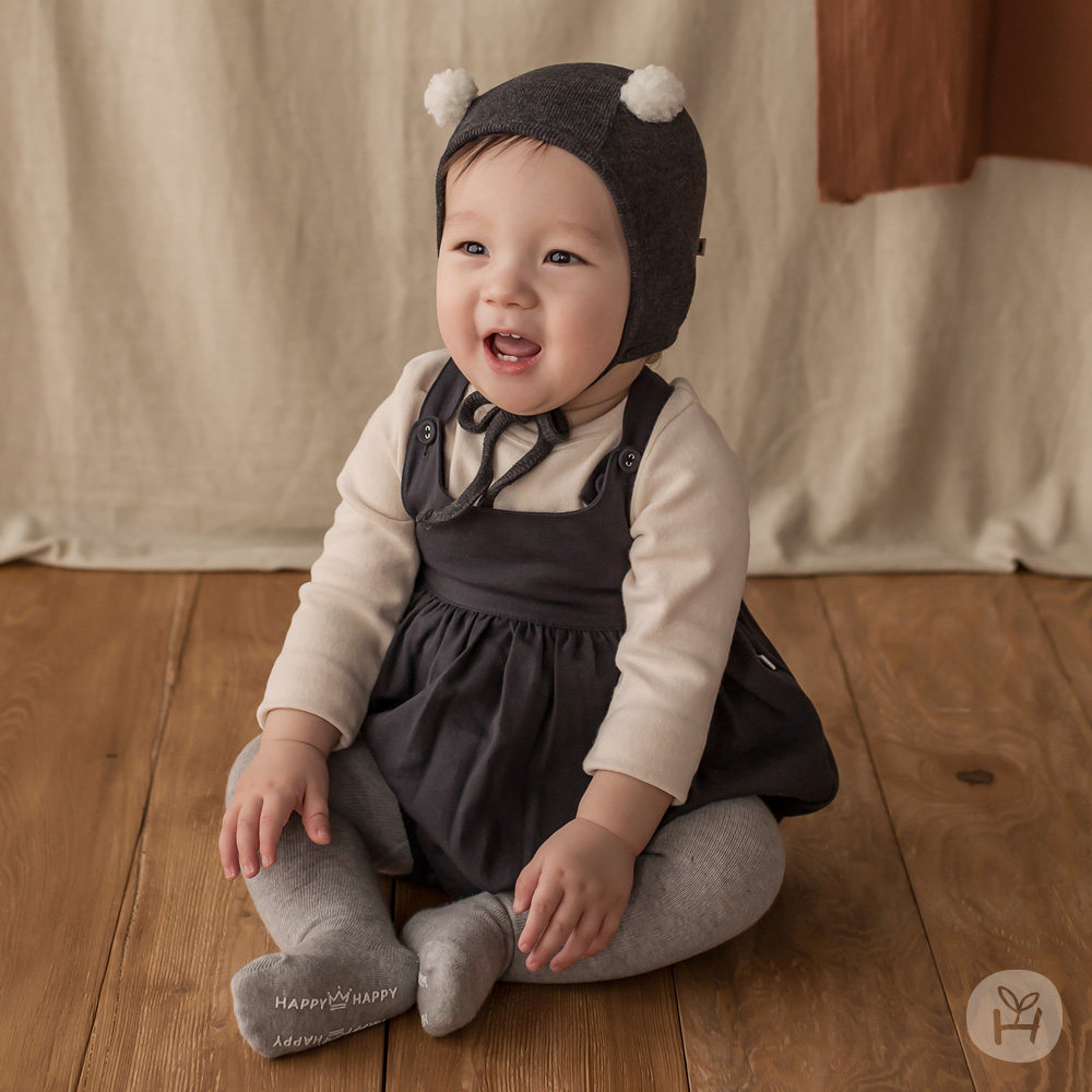 韩国进口KIDS CLARA新时尚款婴儿春夏季童装男女宝宝棉布背带裤子