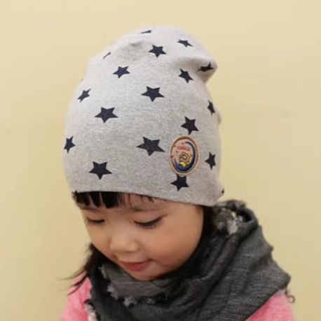 applecat全棉套头婴儿童韩版帽子
