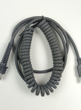 Datalogic得利捷QD/GD4130 2310 4430 扫描枪数据线USB伸缩弹簧线