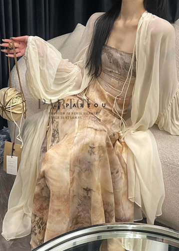 XiangqiaoSheng真丝长袍