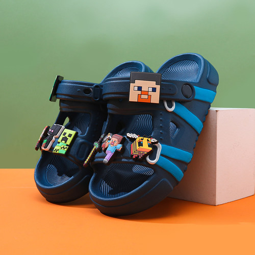 儿童拖鞋男童洞洞鞋夏季新款男孩