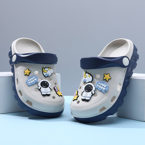 儿童洞洞鞋2025夏季新款男童拖鞋