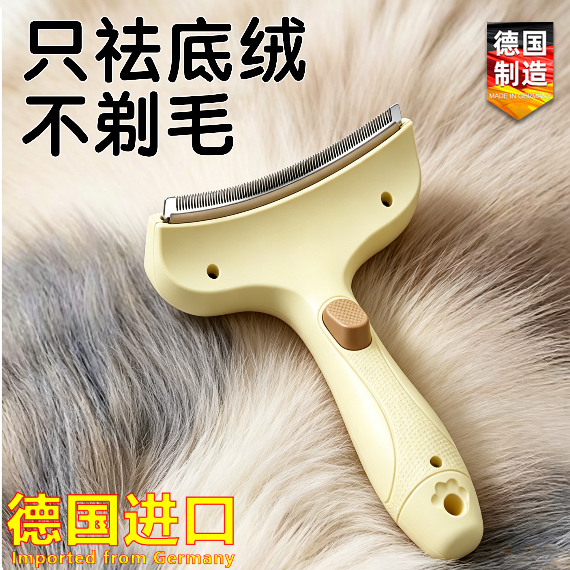 德国进口猫毛打薄器宠物