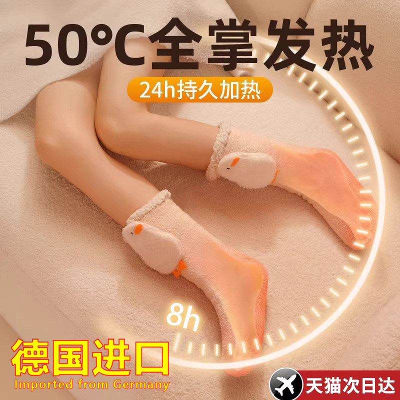 德国进口2026新款加热袜子充电
