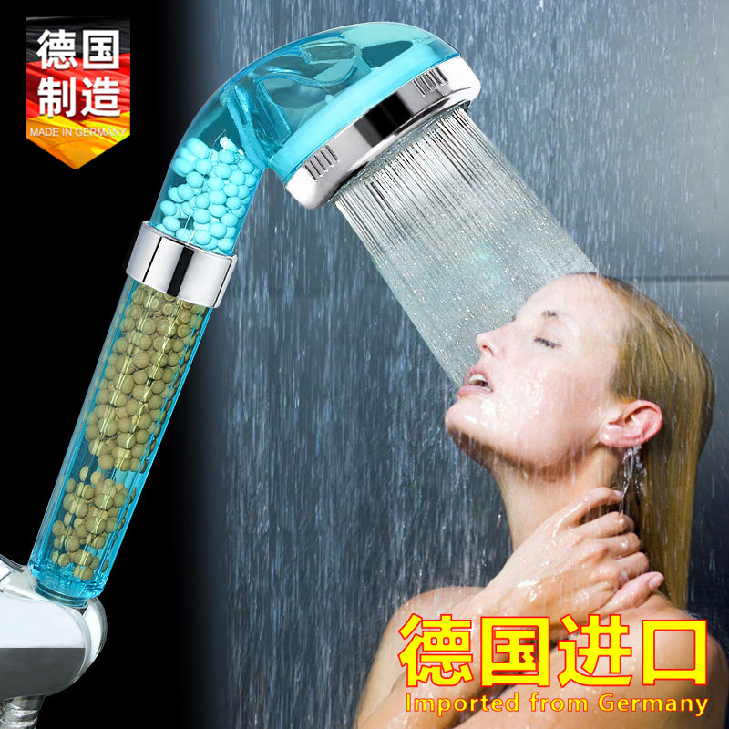 德国进口增压过滤花洒喷头热水器净水家用浴室养肤加压淋浴头洗澡