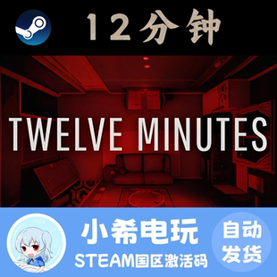 Steam 12分钟 十二分钟Twelve Minutes正版游戏激活码CDKEY国区PC