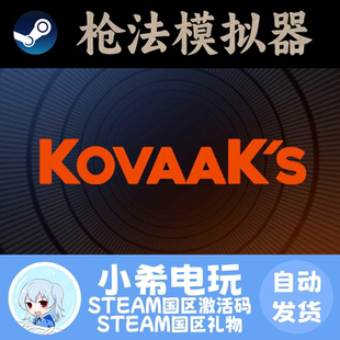 Steam 枪法模拟器 KovaaK's 正版游戏 激活码CDKEY 好友礼物 国区