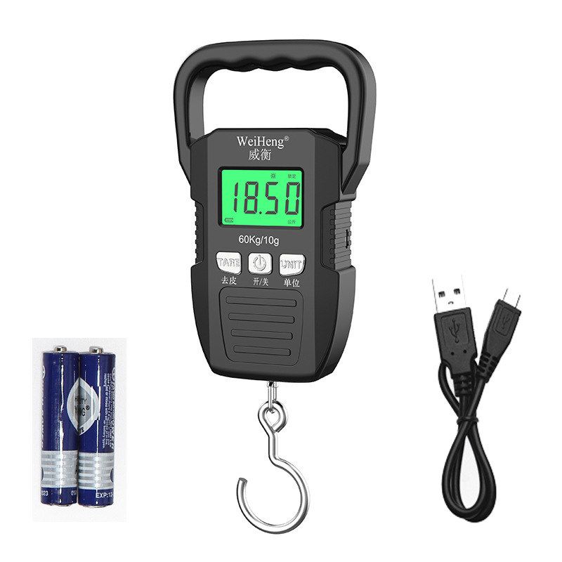 WeiHeng威衡WH-A33家用电子秤60公斤便携手提秤批发卖菜秤品牌厂