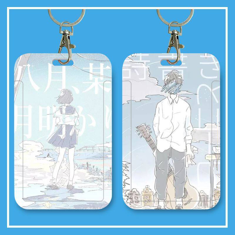 nico唱见buna夜鹿yorushika学生滑盖卡套饭卡公交卡保护套门禁卡