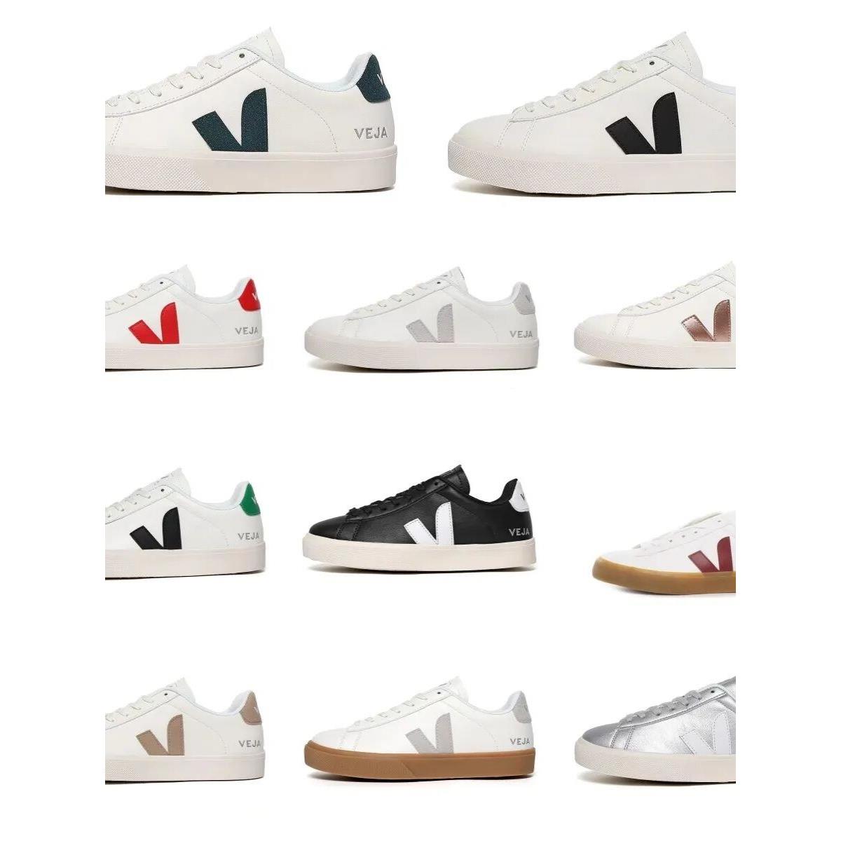 法国V字小白鞋明星同款经典真皮运动鞋休闲男女百搭校园情侣板鞋