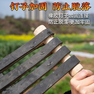 打菜籽的连盖神器打豆子全套打麦子连杆油菜麦子家用打油菜籽工具