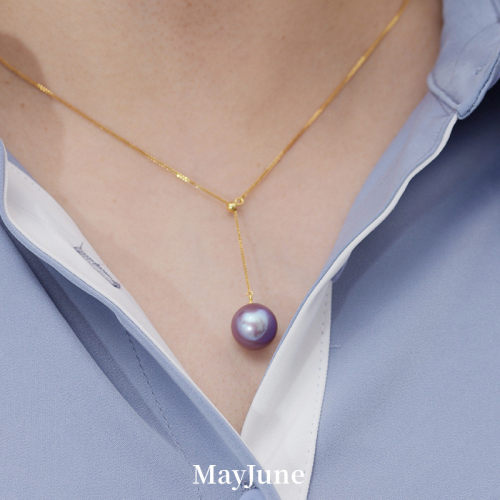 强光正圆淡水珍珠MayJune爱迪生