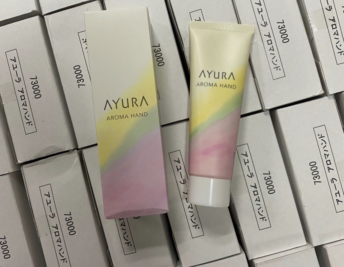 日本进口AYURA香氛护手霜50g同款唇部蓝色精华10g头皮清洁液200ml