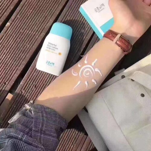 韩国进口GOONGBE宫中秘策防晒乳液 SPF50+婴幼儿童少年防晒露80ml