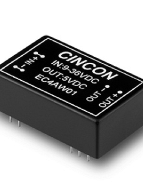 EC4AW04HMS 幸康 9-36V转±12V转±230mA 5.5W DC-DC转换器
