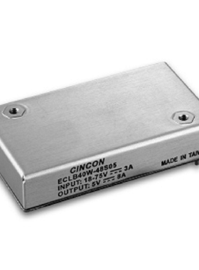 ECLB40W-48D15 幸康 18-75V转±15V转0-±1333mA 40W DC-DC转换器