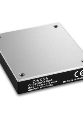 CHB300W-48S24N 幸康 18-75V转24V转0-12500mA 300W DC-DC转换器