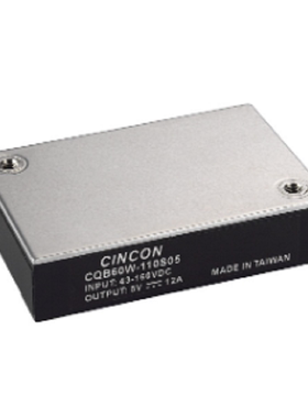CQB60W-110S05 幸康 43-160V转5V转0-12000mA 60W DC-DC转换器