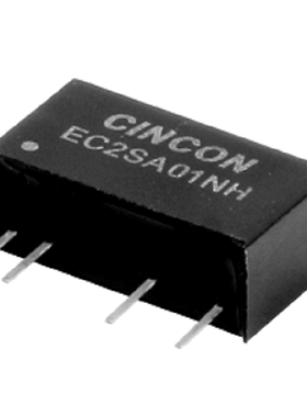 EC2SA26NH 幸康 21.6-26.4V转±5V转±200mA 2W DC-DC转换器