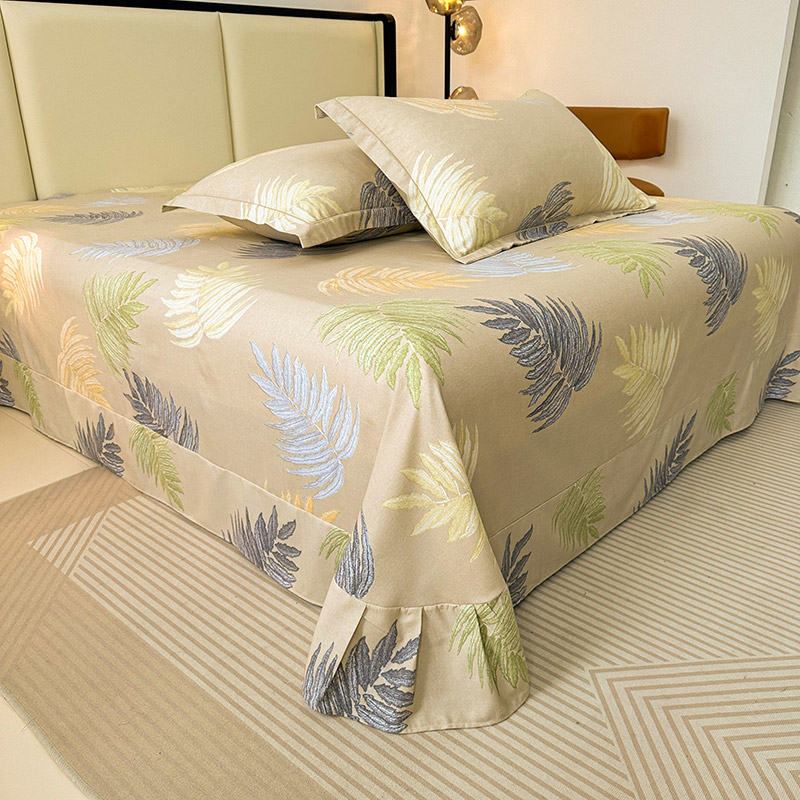 可定制床单纯棉加厚磨毛