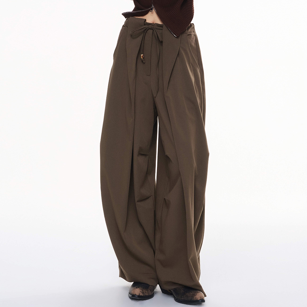 CHILLZOEY休闲裤山月记裤子