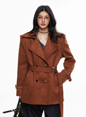 CHILL ZOEY外套女款小众设计感勃肯贝斯上衣2025冬季新款官方授权