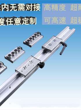 内置双轴心直线导轨SGR10 15 20 25N滚轮滑块滑轨木工机械铝型材