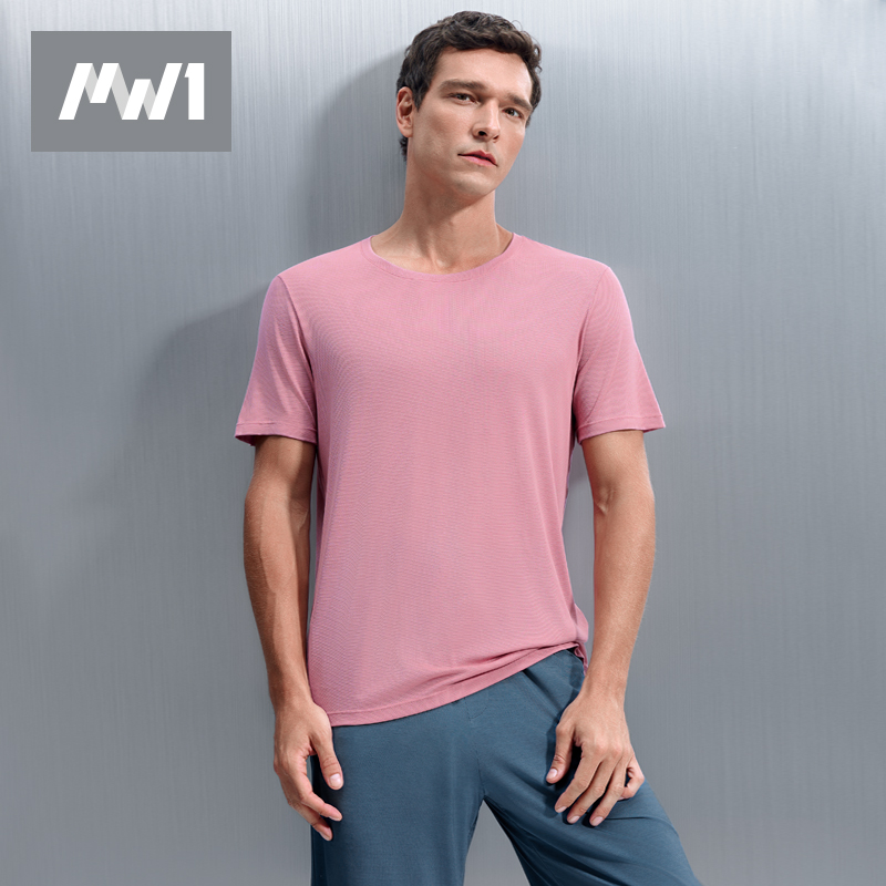 男士网眼莫代尔清凉T恤