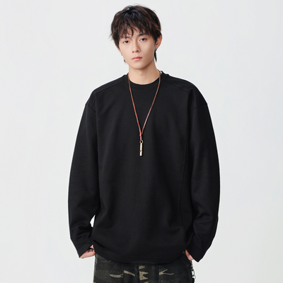 CHANMONTH美式复古基础款T恤