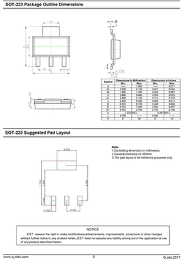 ic电子 TO223 透明管 pvc塑料防静电SOT-223 全新通用管 长度52CM
