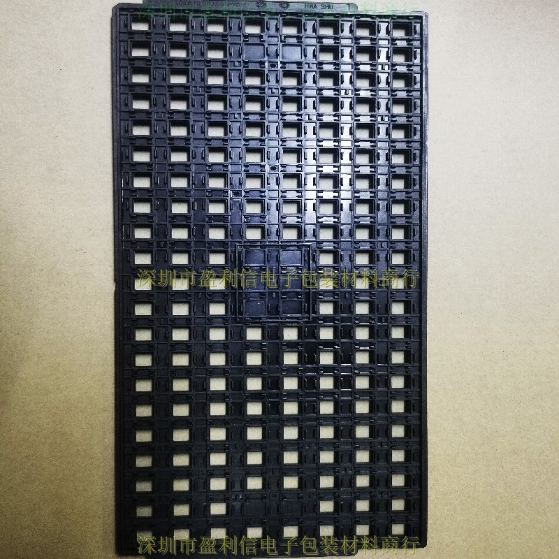 IC芯片 电子托盘防静电 tray盘 BGA QFN64 QFN10*10 168格 HWASHU